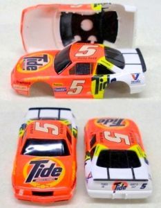 1993 Tyco NASCAR Rudd Tide 5 Slot Car Racing Body