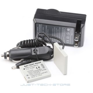  Ion Battery+Charger for Canon PowerShot TX1 Digital Camera NB 4L SD750