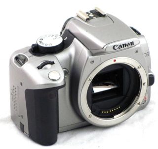 canon eos digital rebel xt 350d 8 0 mp digital slr camera silver body 
