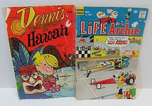 Life with Archie Cartoon Comic Book Magazine Vintage 1970 DENNIS THE 