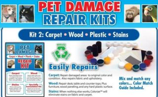 New Pet Damage Carpet Wood Stains Repair Kit M008O