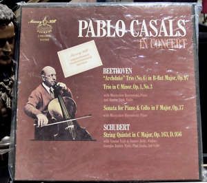 Pablo Casals in Concert 3 LPS Murray Hill
