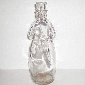 Carrie Nation Figural Glass Bottle Pat 81611 Owens Illinois Glass Co 