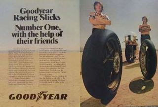   for goodyear featuring racing greats kenny roberts and kel carruthers