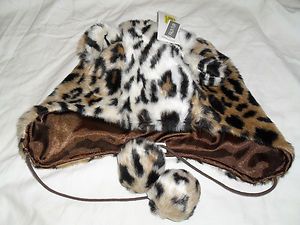 Capelli New York Allover Leopard Faux Fur Hat $24 00