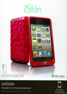 gordys gadgets iskin pebble case for ipod touch 4 blaze red in stock 