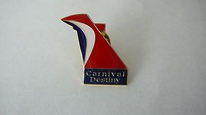 CARNIVAL CRUISE LINES FUN SHIP DESTINY Platinum Past Guest VIP lapel 