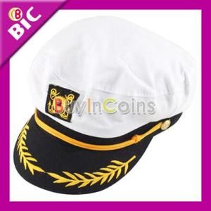Captain Boating Sailor Sea Navy Marine Hat Cap Party
