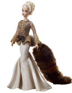 capucine barbie doll radiates opulence balanced by sheer 