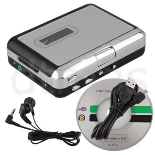 Mini USB Audio Cassette Tape Converter to  CD Player PC