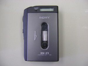 Sony BM 23 Portable Cassette vor Recorder Parts Repair