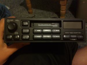 2000 Nissan Car AM/FM cassette player radio Model # PN 1632H A