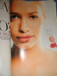   Glamour magazine 8/1996 Claudia Schiffer Laetitia Casta Valeria Mazza