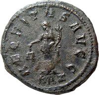 authentic ancient roman coin carinus ae antoninianus rome mint 282 285 