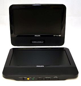 Philips PD9012 37 Dual 9 Dual 2 LCD Car Portable DVD Player PET9402 