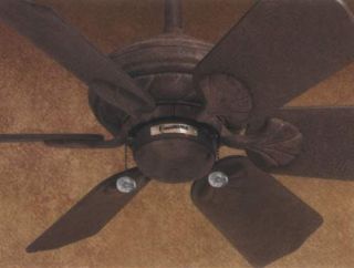 Casablanca Wailea 32 Ceiling Fan Model 41U46D in Rustic Iron with 