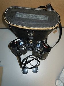 CARL HOFFER 7 X 50 BINOCULARS 376ft at 1000yds no 8 8681 Good Cond W 