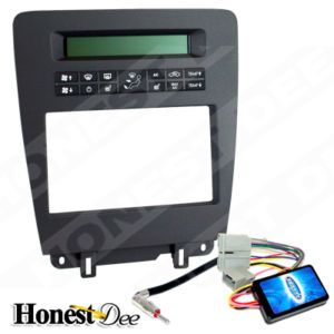 Mustang Car Stereo Single Double D 2 DIN Radio Install Dash Kit Combo 