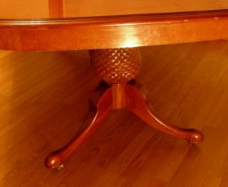 10000 Kindel Colonial Reproduction Cherry Dining Table