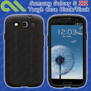 Case Mate Tough Case for Samsung Galaxy S3 III s 3 GT i9300 Black 