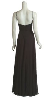 Elegant Carlos Miele Black Silk Eve Gown Dress 40 8 New