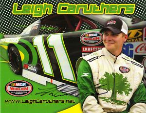 Leigh Caruthers 2011 Signed Mulch Madness LM Postcard