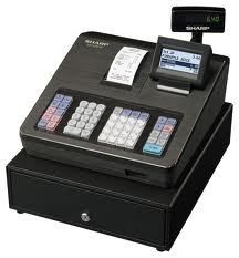 Sharp ER A247 small business cash register NEW with SD card slot