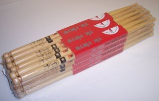 12 Pair Vic Firth USA Made Carmine Appice Signature Drum Sticks 5173 