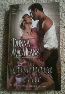 The Casanova Code by Donna Macmeans 2012 Paperback