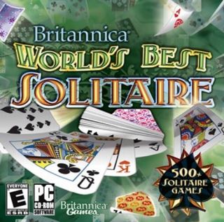 Britannica Worlds Best Solitaire SEALED PC Vista XP 7