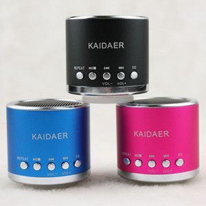 Mini Speaker TF card  USB Player Speakers KAIDAER Stereo Heavy Bass 