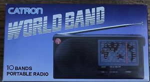 Catron XR 410 10 Bands Portable Radio Shortwave LW MW FM World Band 