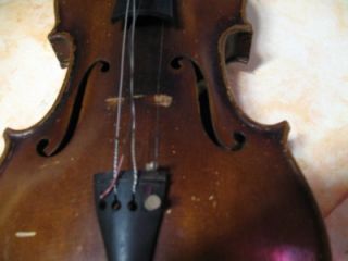 OLD Violin w/ CASE & Bow 1700s Kretzschmann Georg Carl Germany
