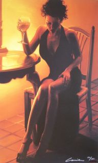lady in black by world famous california artist carrie graber