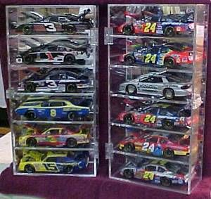    CASES 1 24 ACTION 5 CAR CASES HAND MADE IN USA OR WHAT NOT SHELF