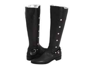 Michael Kors CARNEY Black Riding Knee High Tall Boots 8.5 EUC