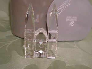 Swarovski Crystal City Cathedral Mint in Box