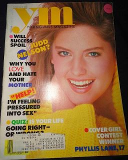 Vintage Teen Magazine YM 11 1985 Tiffany Chin Phyllis Lane 80s Fashion 