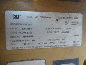 3126 Caterpillar Engine Out of 2004 Chevy C4500 with 130 000 Miles 