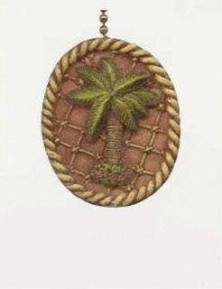 palm tree ceiling fan pull chain tropical home decor