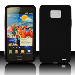   S2 S959G SGH S959G Black Silicon Skin Gel Soft Cellphone Cover