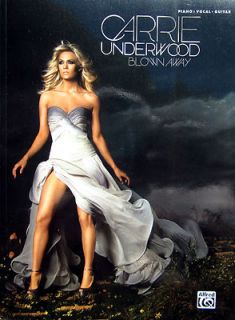 CARRIE UNDERWOOD Blown Away Piano Vocal Guitar Chord Diagrams 14 Great 
