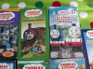lot of 10 pbs thomas friends vhs tapes
