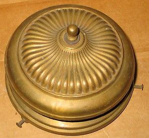Antique Original 5 1 2 Brass Kerosene Heater Top 5