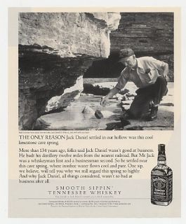 2000 jack daniel s whiskey limestone cave spring photo ad