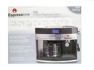   in 1 Coffee Espresso and Cappuccino Center Machine
