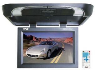   Flip Down Car Video LCD TFT Monitor Bulitin DVD CD  Player