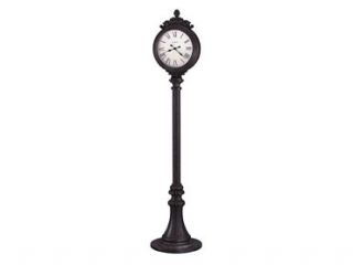 Howard Miller City Centre 615 036 Aged Iron Pole Clock Double Faced 88 