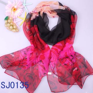 Lovely Girls Charmig Color Popular Long Soft Scarf Wrap Shawl Stole 