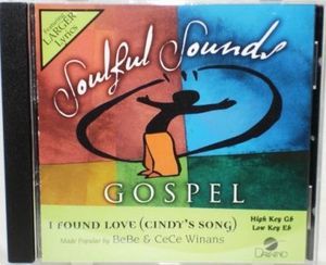 BEBE Cece Winans I Found Love Accompaniment CD